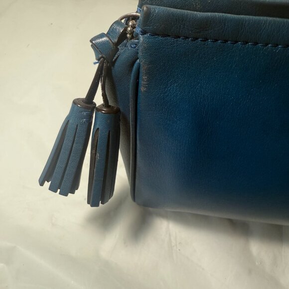 Coach Vintage Navy Blue Clutch - Picture 13 of 13